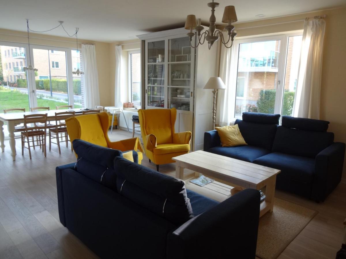 Bootsman Gelijkvloers Appartement Met Tuin En Autostaanplaats Oostende Exterior foto